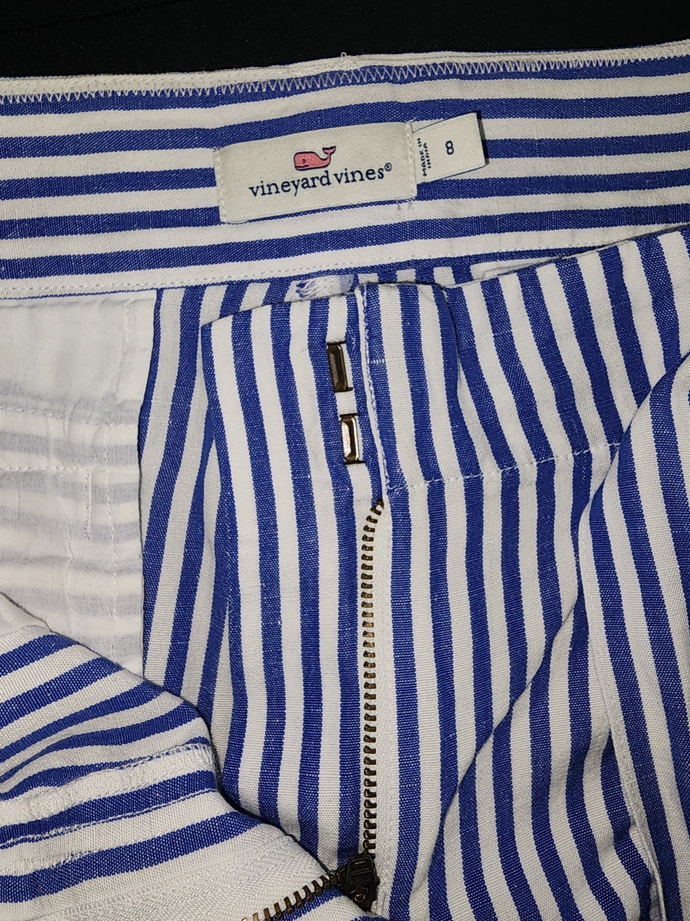 Vineyard Vines Blue & White Striped Pants - Picture 4 of 9